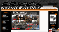 Desktop Screenshot of ericksracing.com